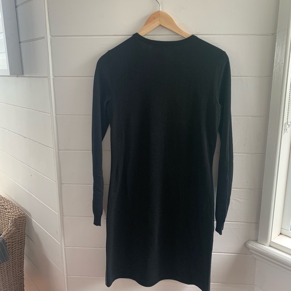 NWT: Ralph Lauren Leather and Cashmere Dress - Picture 9 of 13